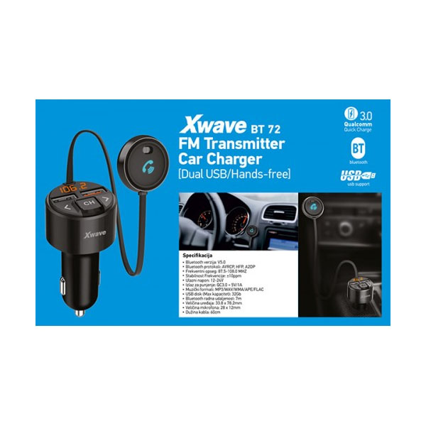 FM Transmiter Xwave BT 72.